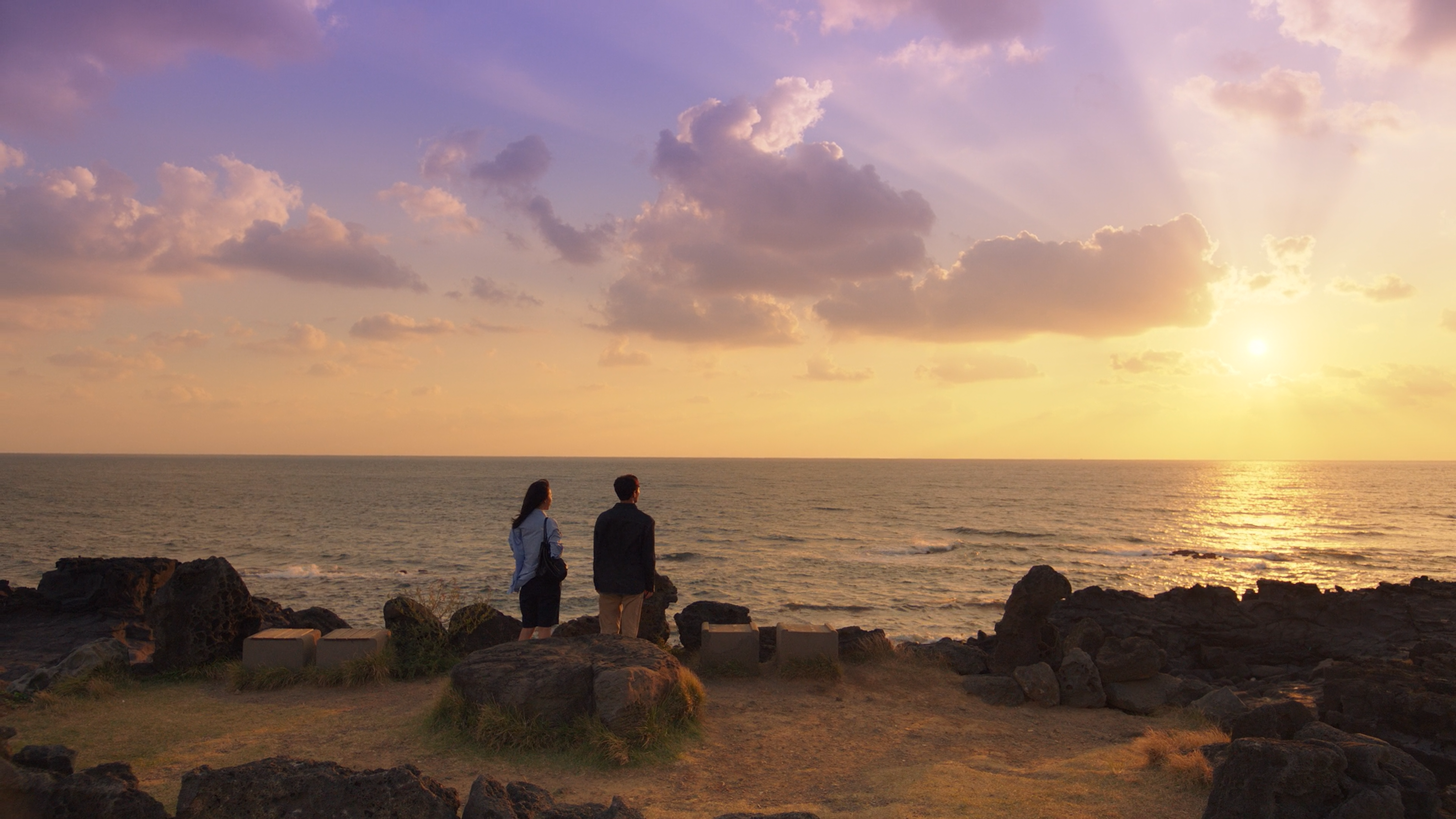 Hoàng hôn ở Jeju